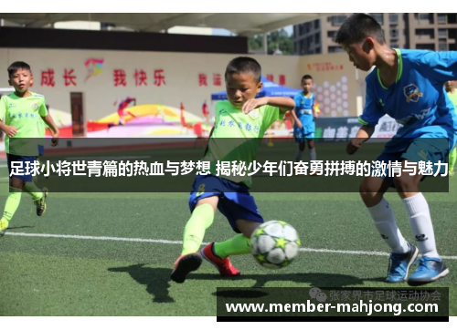 足球小将世青篇的热血与梦想 揭秘少年们奋勇拼搏的激情与魅力 足球小将世青篇的热血与梦想 揭秘少年们奋勇拼搏的激情与魅力